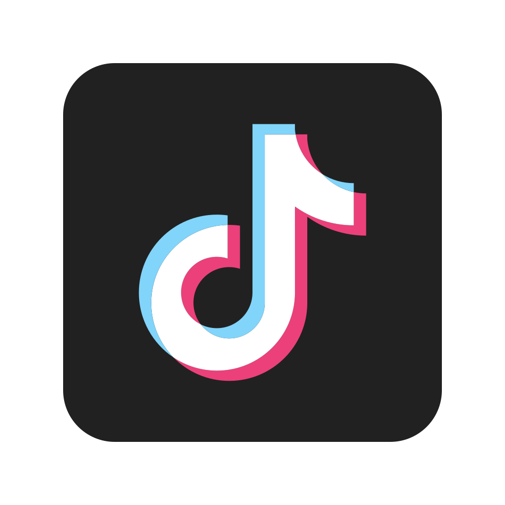 Tiktok logo on The True Marketer website