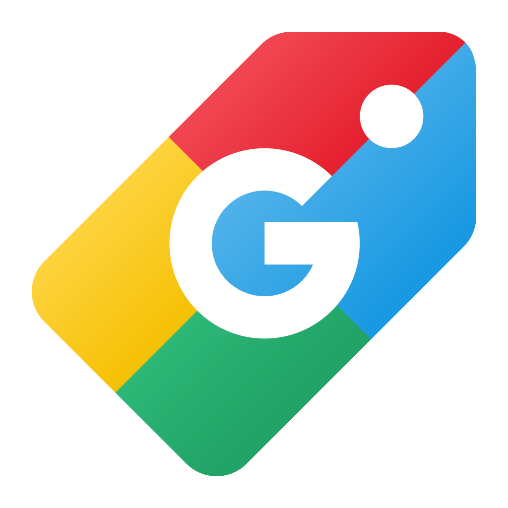 Google shopping logo on The True Marketer website