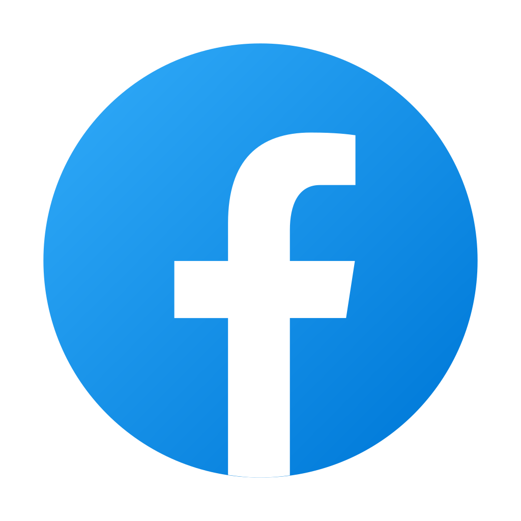 Facebook logo on The True Marketer website
